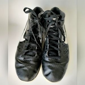 Men's Nike Flywire High Top Black Athletic Shoes Size 10.5